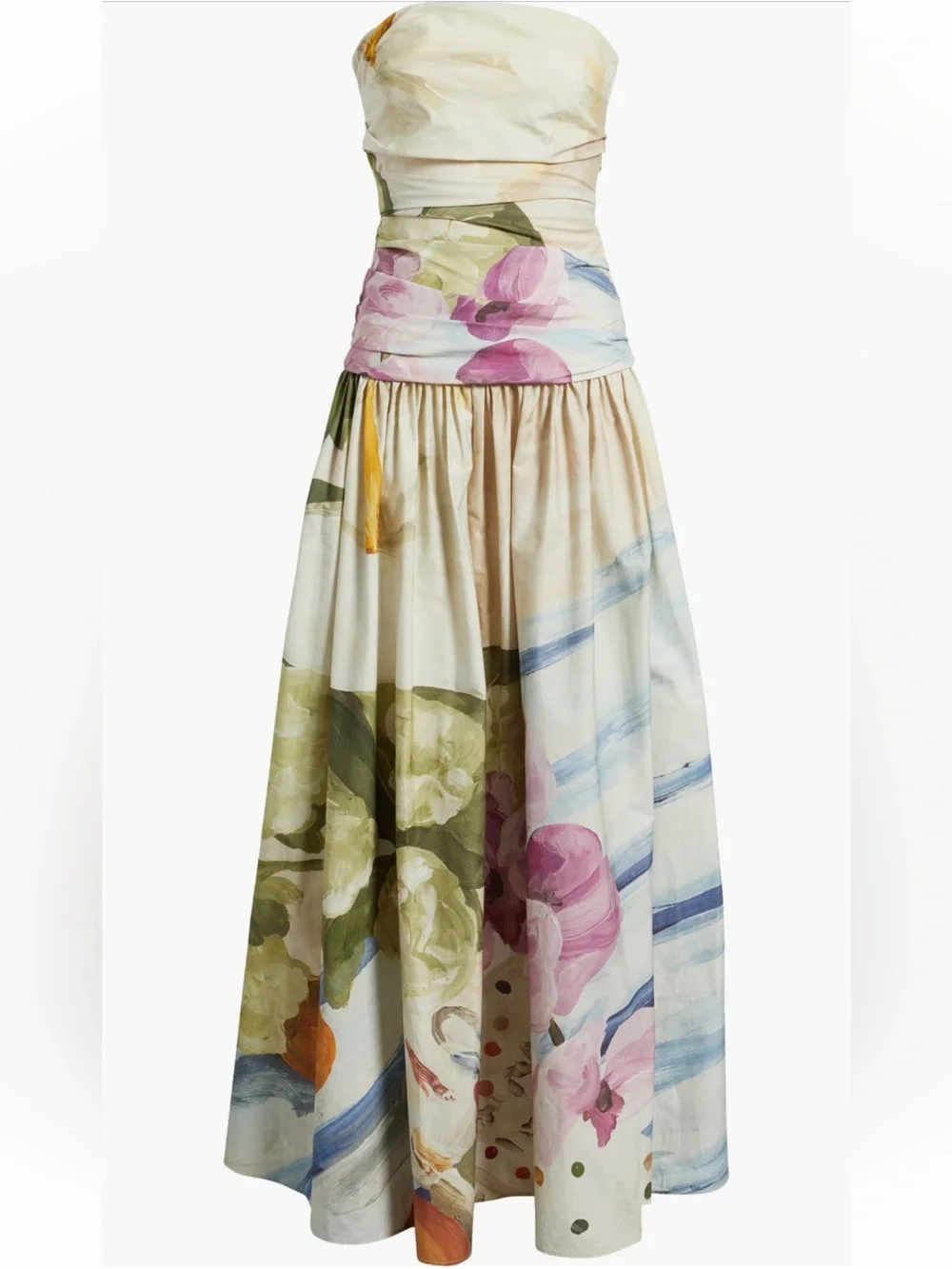 Acler Nershall Print Strapless Gown NWT - Picture 5 of 5